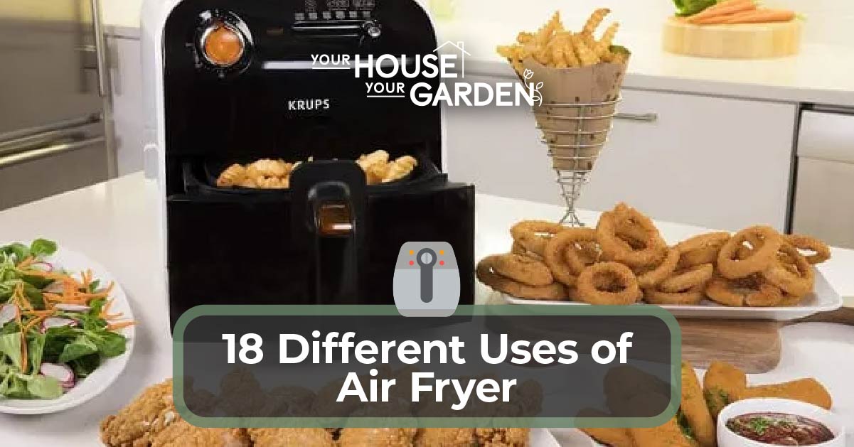 Different ways of using an air fryer