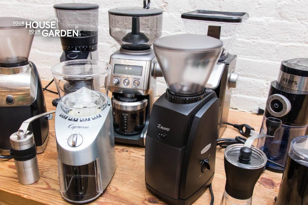 different coffee grinders