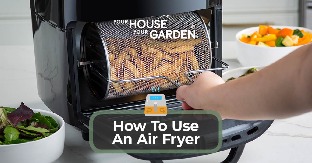 Using an air fryer