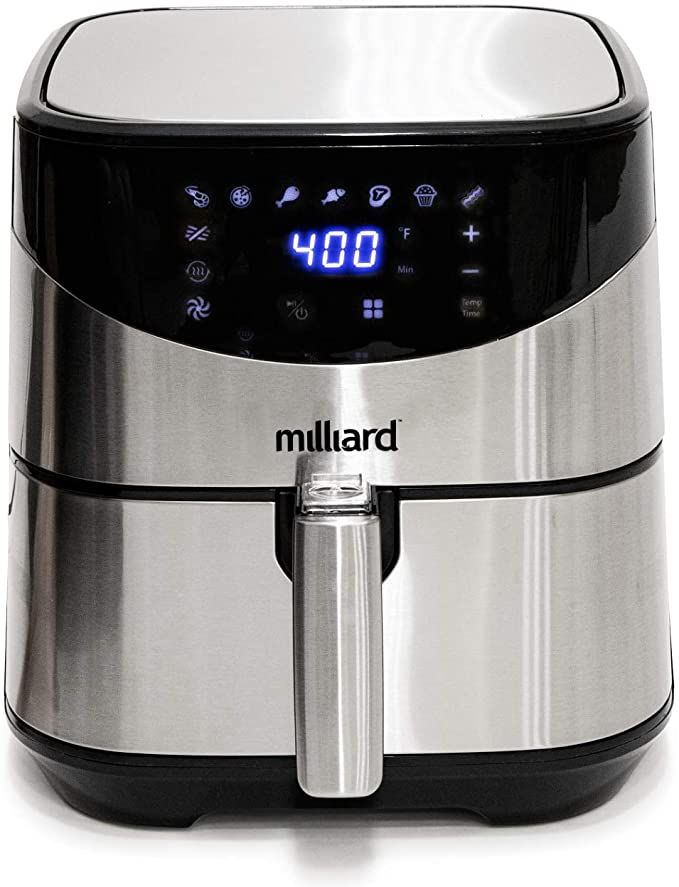Milliard Air Fryer Max XL, Oil Free Digital Hot Oven Cooker