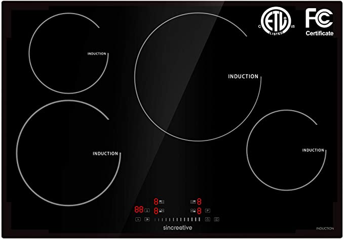 Sincreative 30 Inch Induction Cooktop