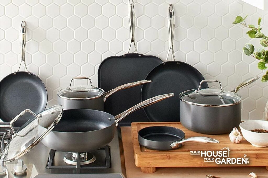 Anodized cookware