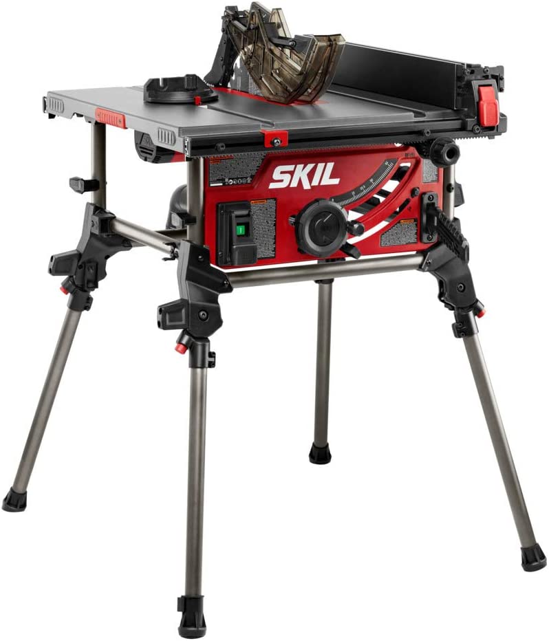 SKIL 15 Amp 10 Inch Table Saw with Stand