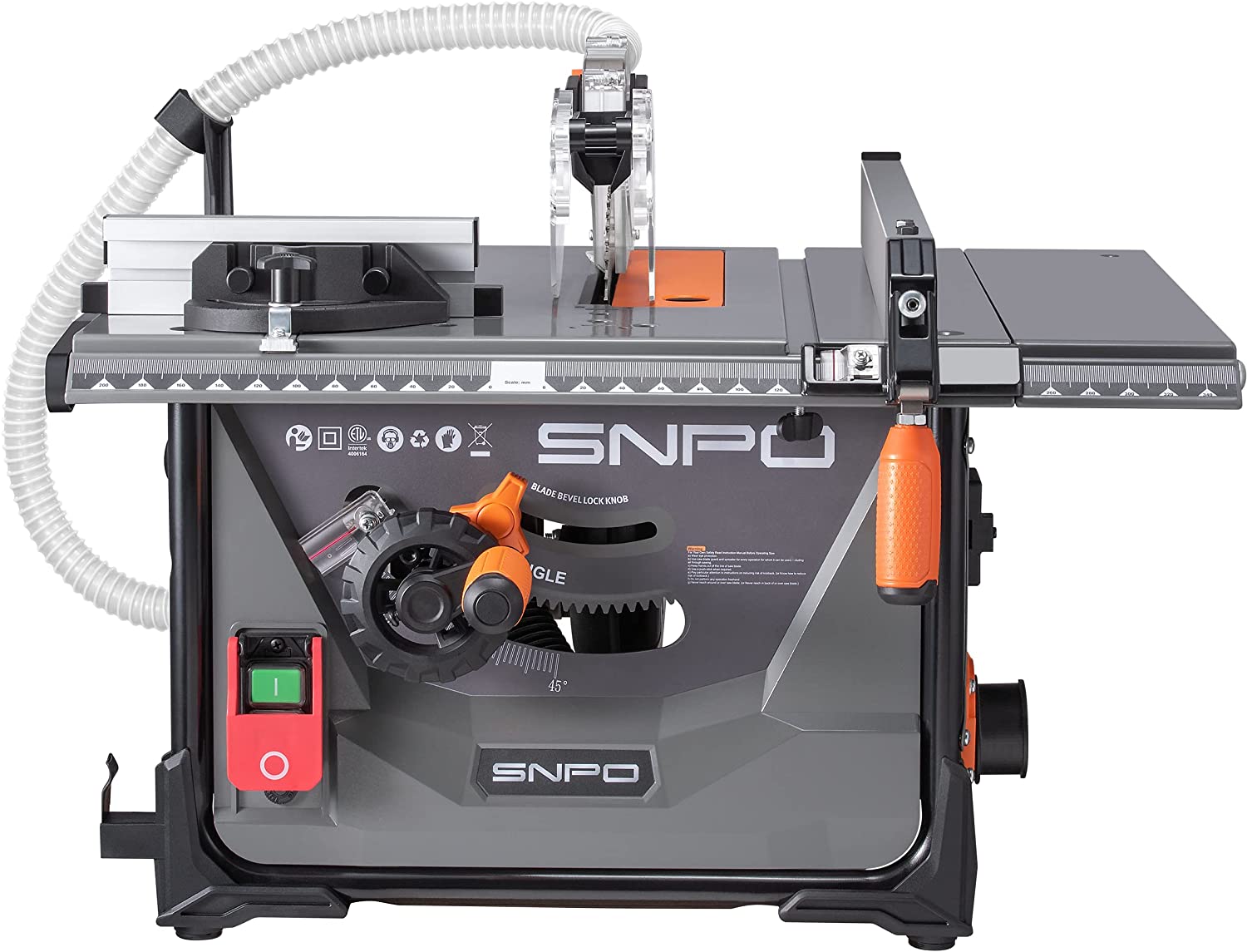 SNPO Dust-free Table Saw, 5000 RPM Tabletop Saw