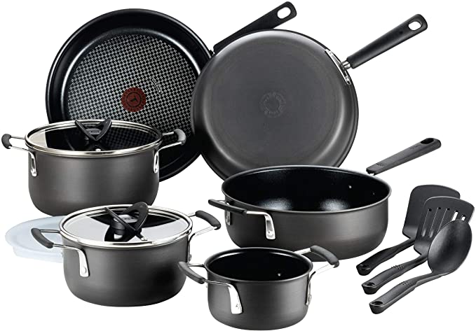 T-fal All-in-One Hard Anodized Cookware Set