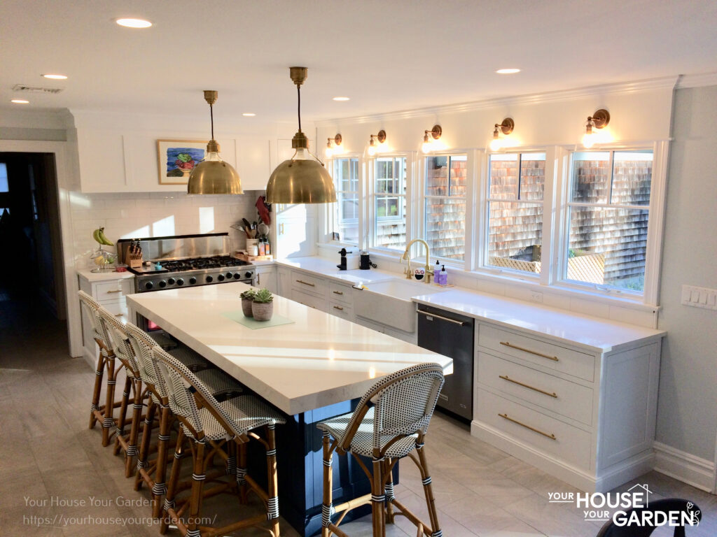 white kitchen cabinets installed by YHYG 9