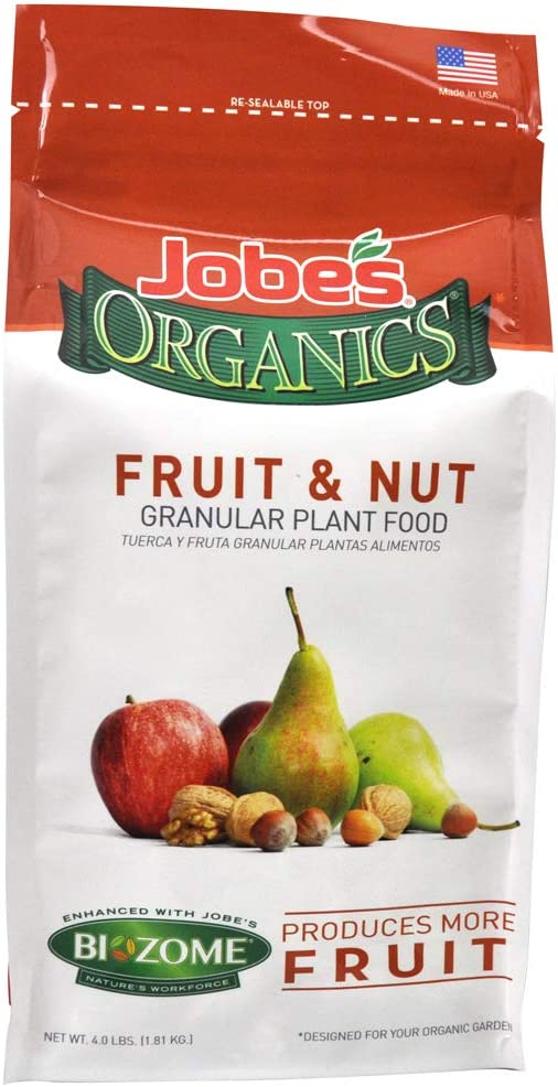 Jobe’s Organics 9227 Fruit & Nut Granular Fertilizer