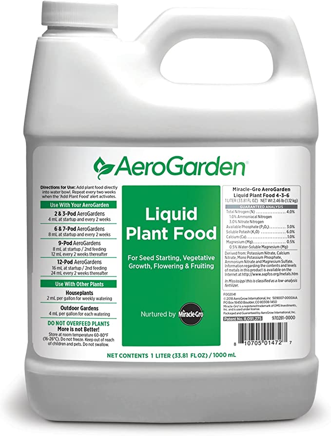 AeroGarden Liquid Nutrients
