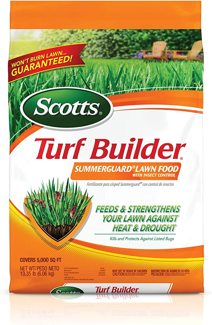 Scotts Turf Builder SummerGuard Lawn Food with Insect Control
