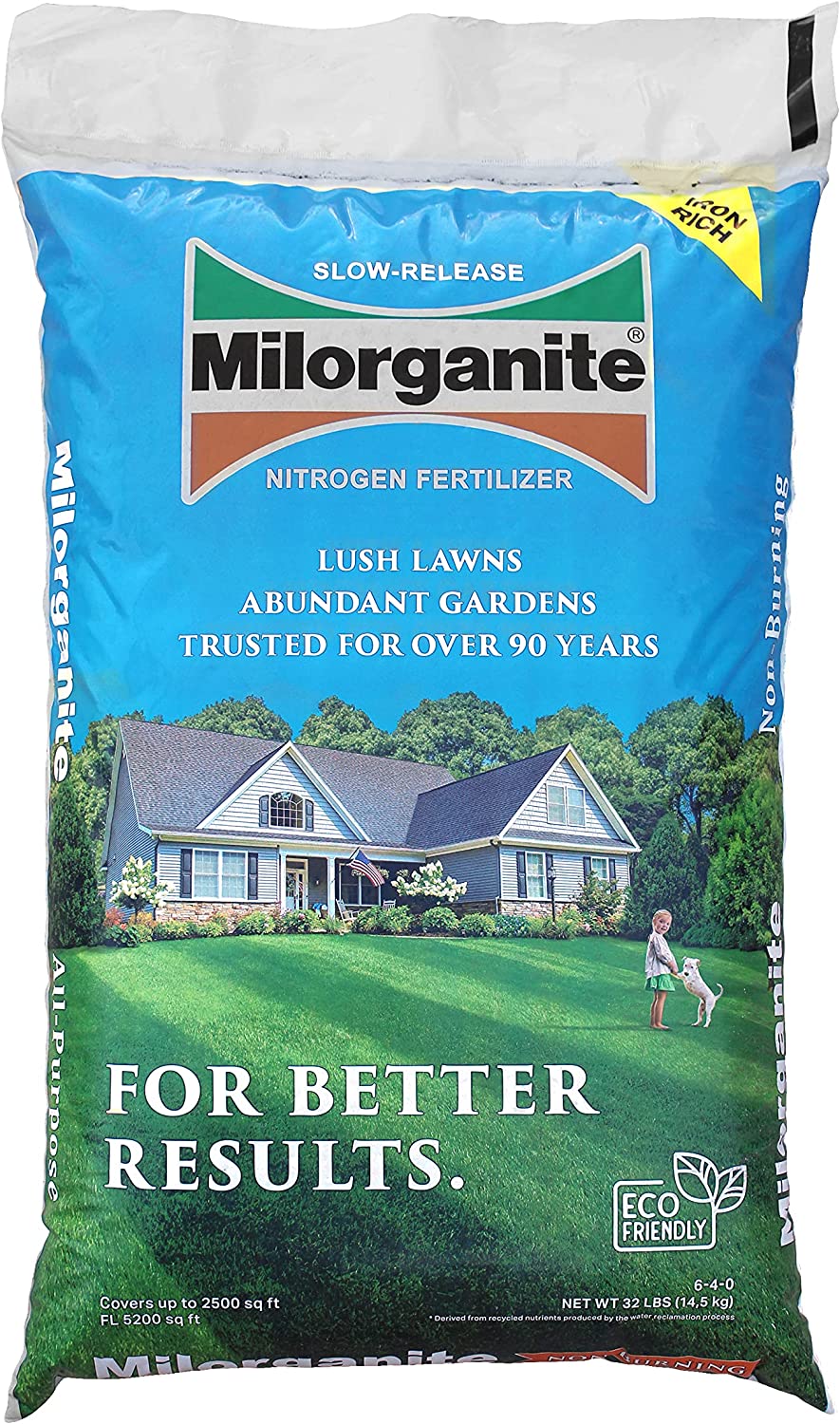 Milorganite 32 lb. Slow-Release Nitrogen