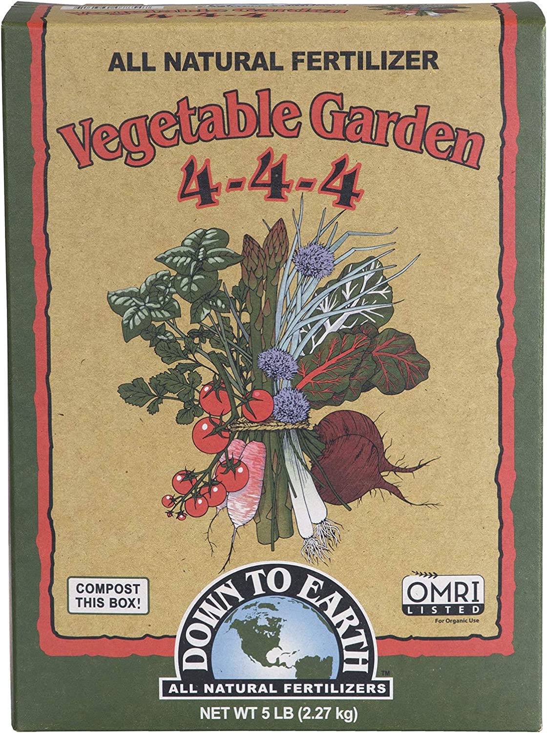 Down to Earth Organic Vegetable Garden Fertilizer