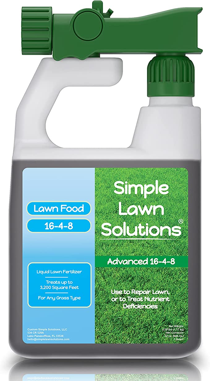 Simple Lawn Solutions Quality Liquid Fertilizer for Spring & Summer