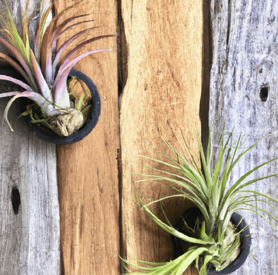 air plants in pots