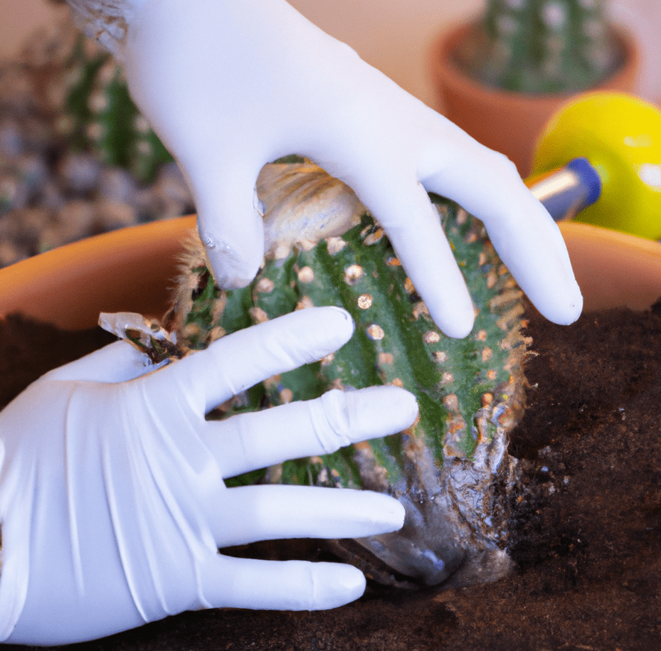 cactus transplanting