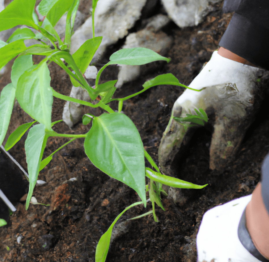 planting pepper plants