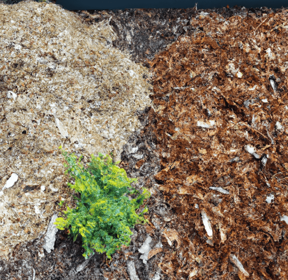 two types of mulch