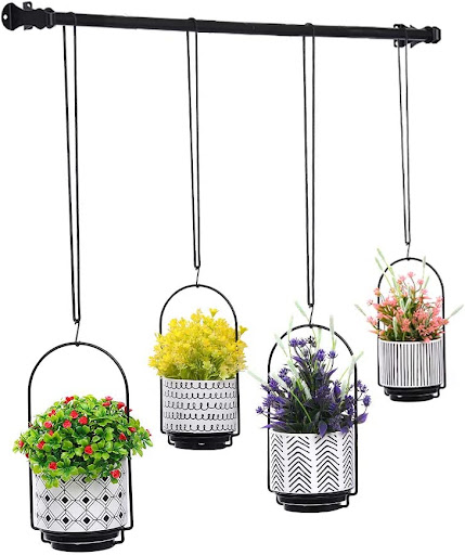 Hibsr Hanging Herb Planters for Window
