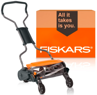Fiskars Eco-Friendly StaySharp Push Mower