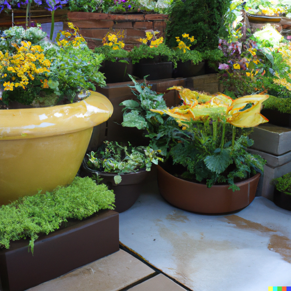 Photo of a Container Gardens