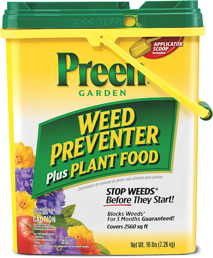 Preen Plus Plant Food Garden Weed Preventer