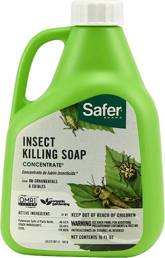Safer 5118-6 Insect Killing Soap Concentrate