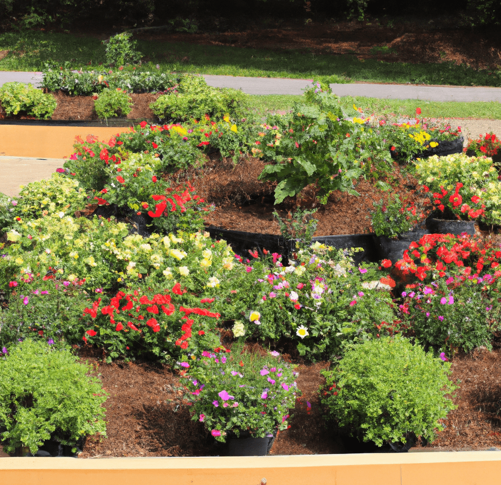 Advantage of using planters for flower gardens