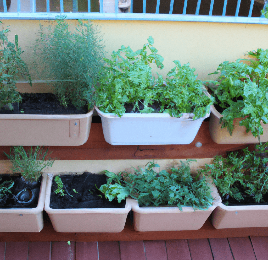 Advantage of using planters for herb gardens