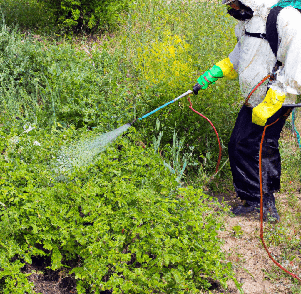 Duty of herbicides in gardening