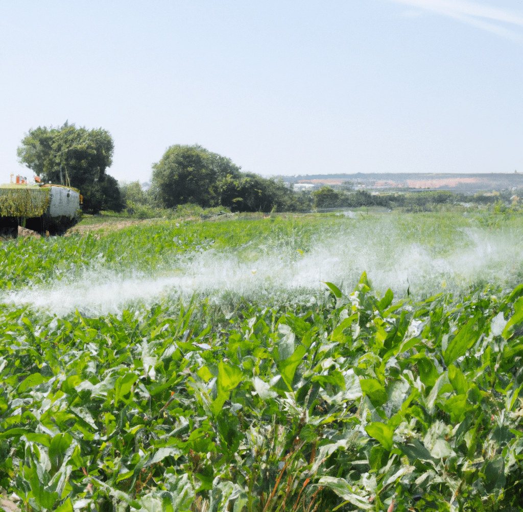 Environmental collision of chemical pesticides and herbicides