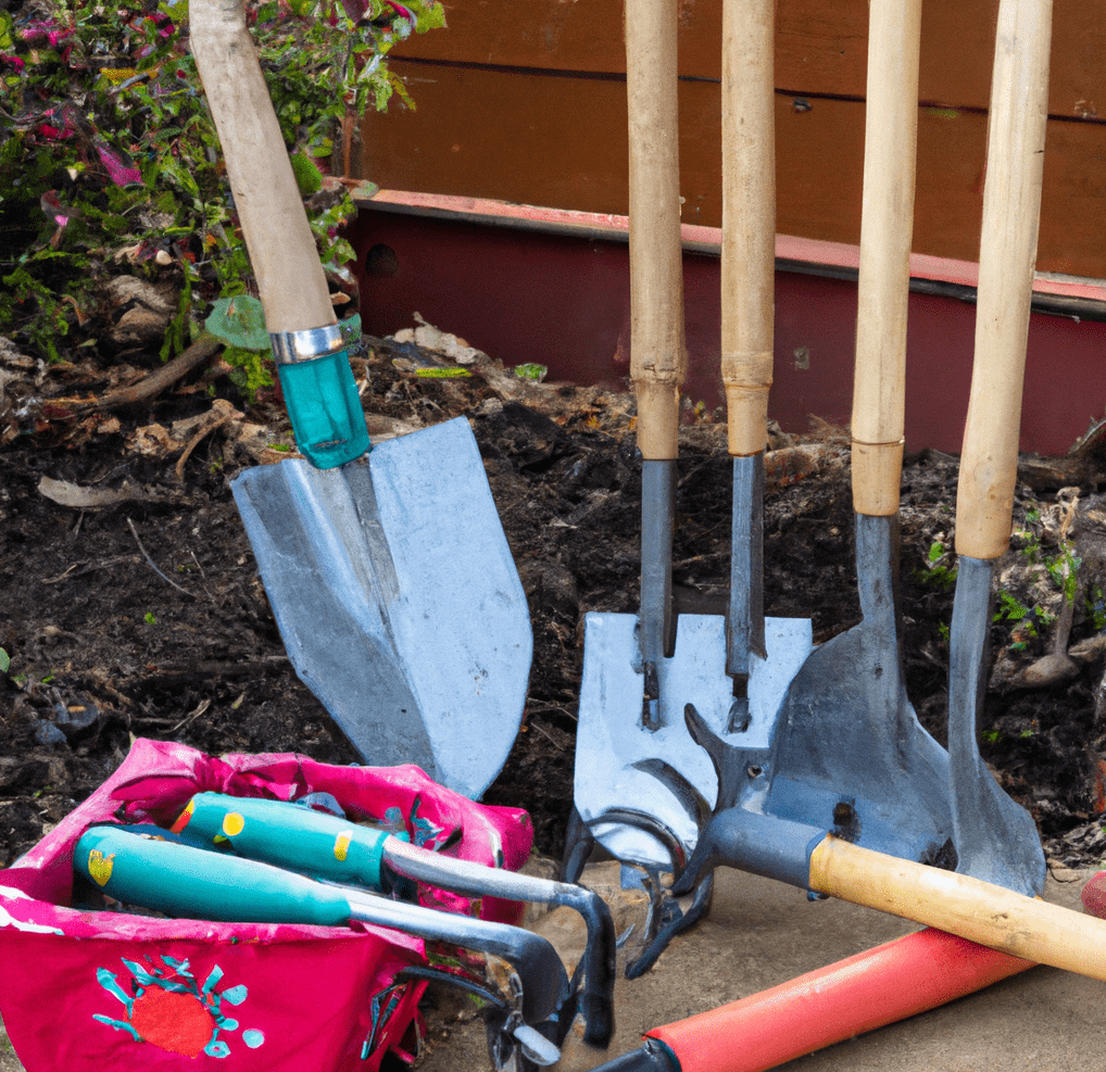 Gardening tools for raised bed gardening