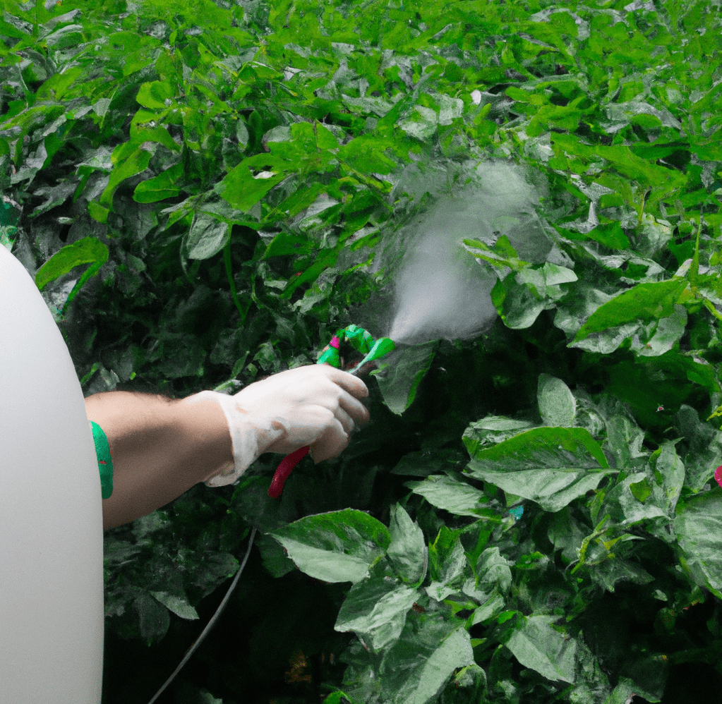 Part of chemical pesticides in modern agriculture
