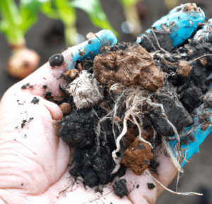 Role of soil microbes in plant health