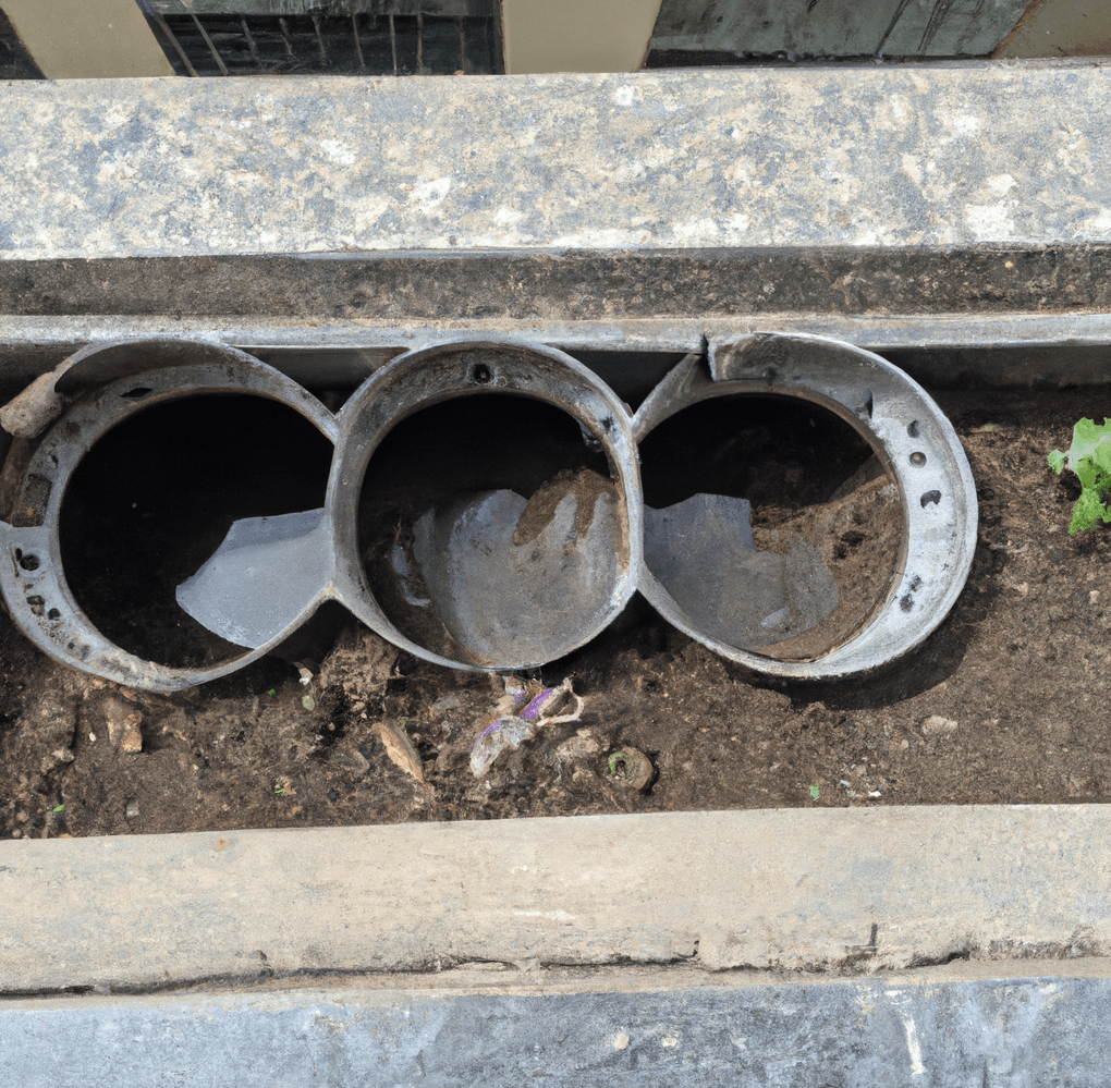 Situation of drainage in planters