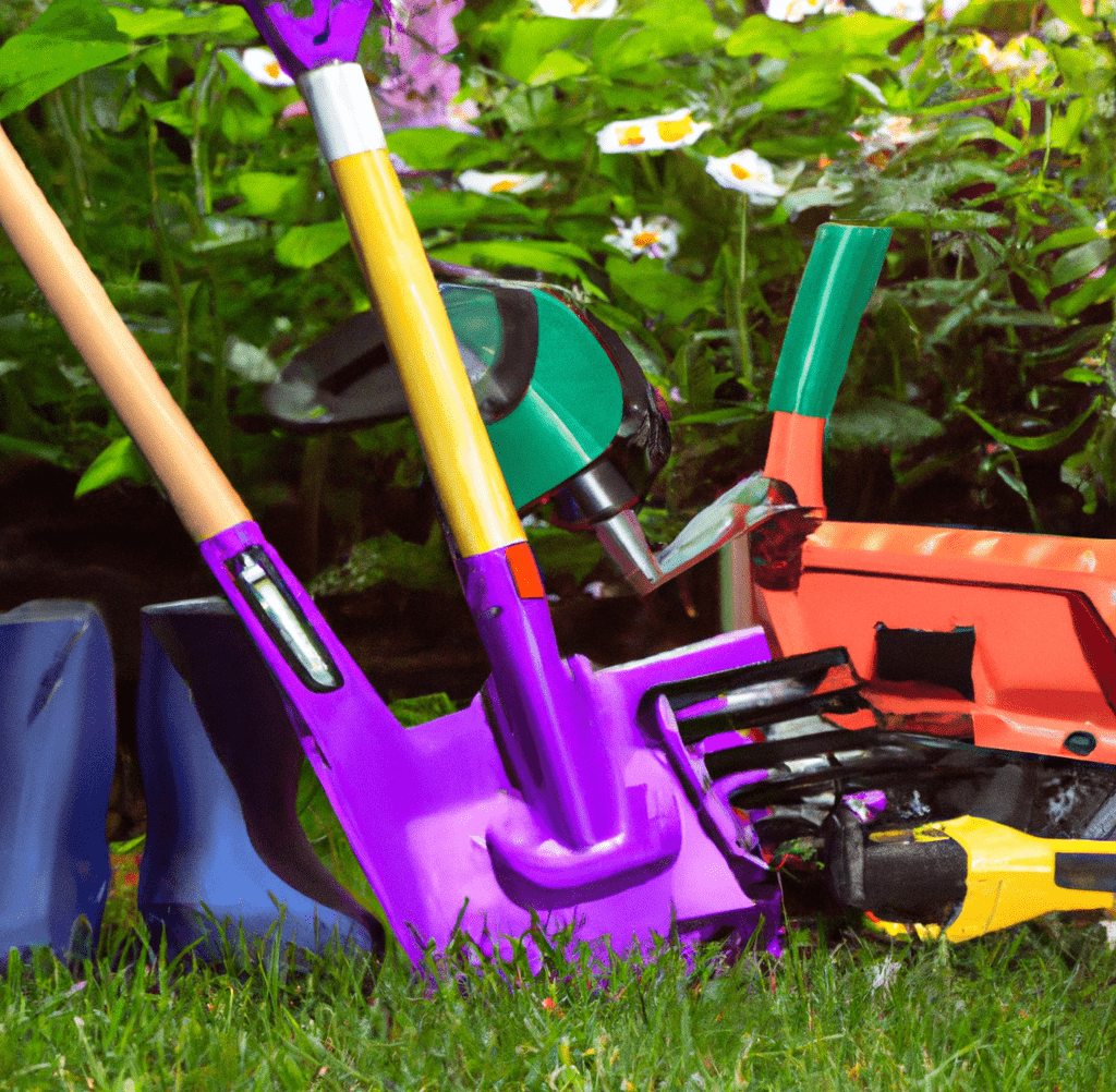 Task of technology in gardening tools and equipment