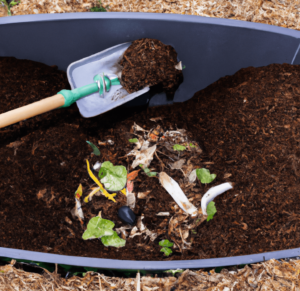 To create your own compost and use it as a fertilizer