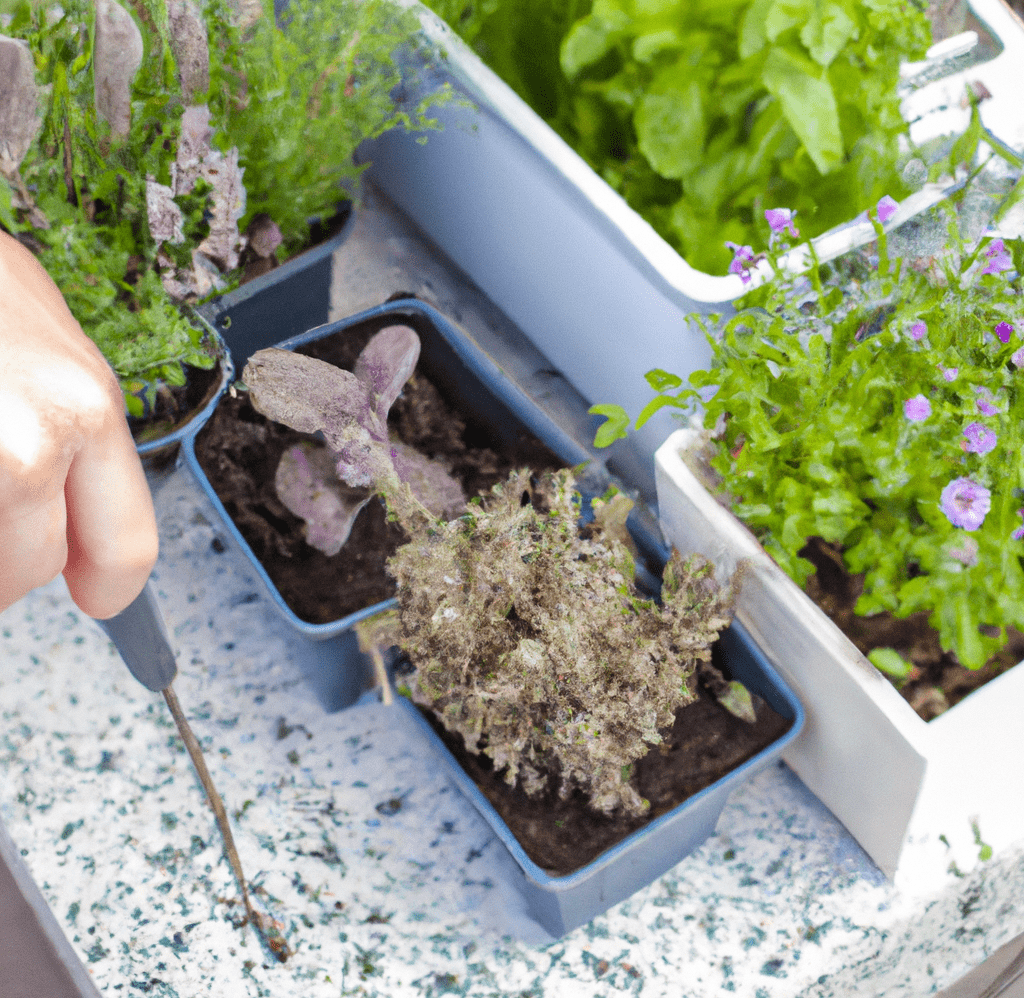 To grow herbs in your garden