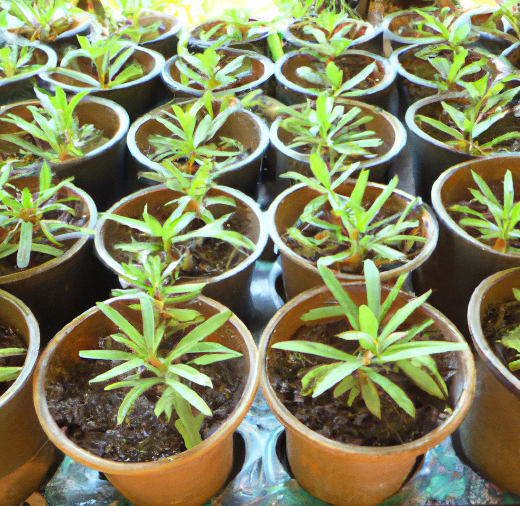 To grow native plants