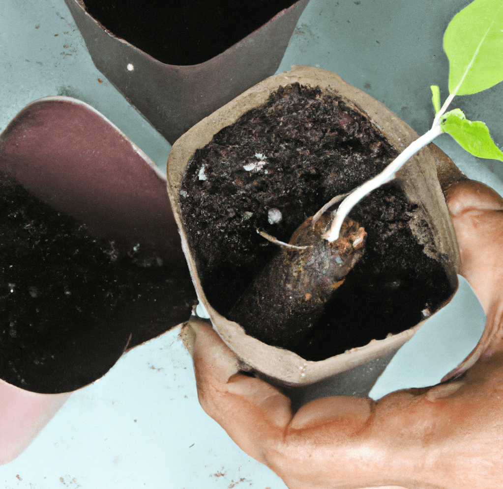 To transplant seedlings